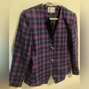 Le Suit Plaid Jacket